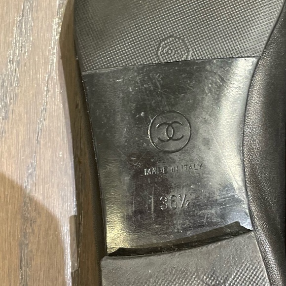 SOLD❌Chanel Black Ballet Flats - Picture 9 of 15